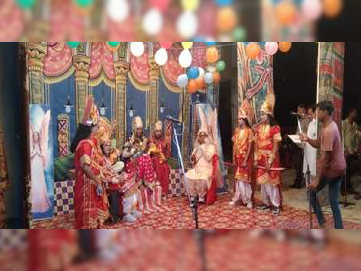 रायसिंहनगर में रामलीला मंचन, 70 सालों से श्री राम नाट्य क्लब कर रहा मंचन