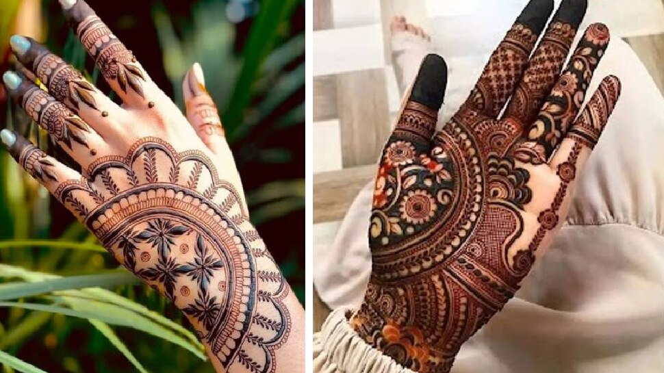 Easy & beautiful henna mehndi design for Navratri || Navratri special mehndi  design 2019 - Y… | Basic mehndi designs, Mehndi art designs, Mehndi designs  for fingers