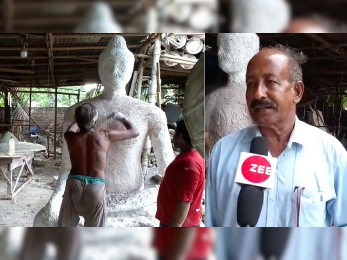 Assam: नूरुद्दीन अहमद 30 साल से बना रहे हैं मूर्तियां, इस साल तैयार किया ख़ास डिज़ाइन 