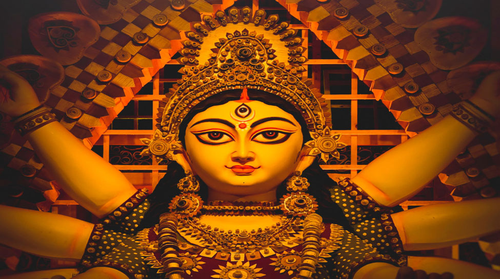 know here durga puja 2022 me jowar jau barley bone ke sanket ...
