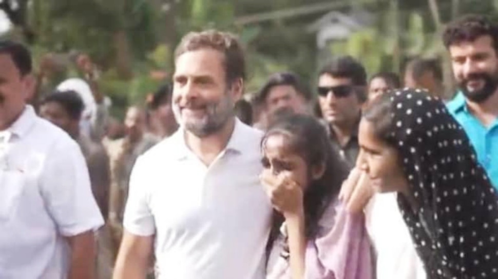 Rahul Gandhi से मिलकर भावुक हो गई ये लड़की, आंसुओं पर नहीं रहा कंट्रोल; Video