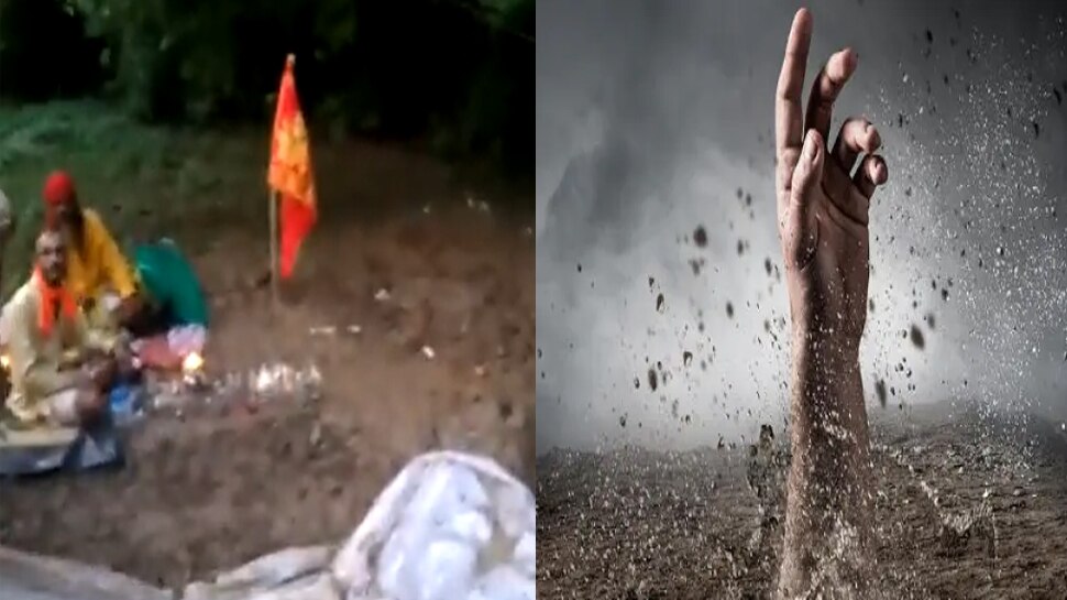 Video: खोद ली खुद की कब्र और हो गया दफन, नवरात्रि में 2 गज जमीन के नीचे अंधविश्वास का खेल