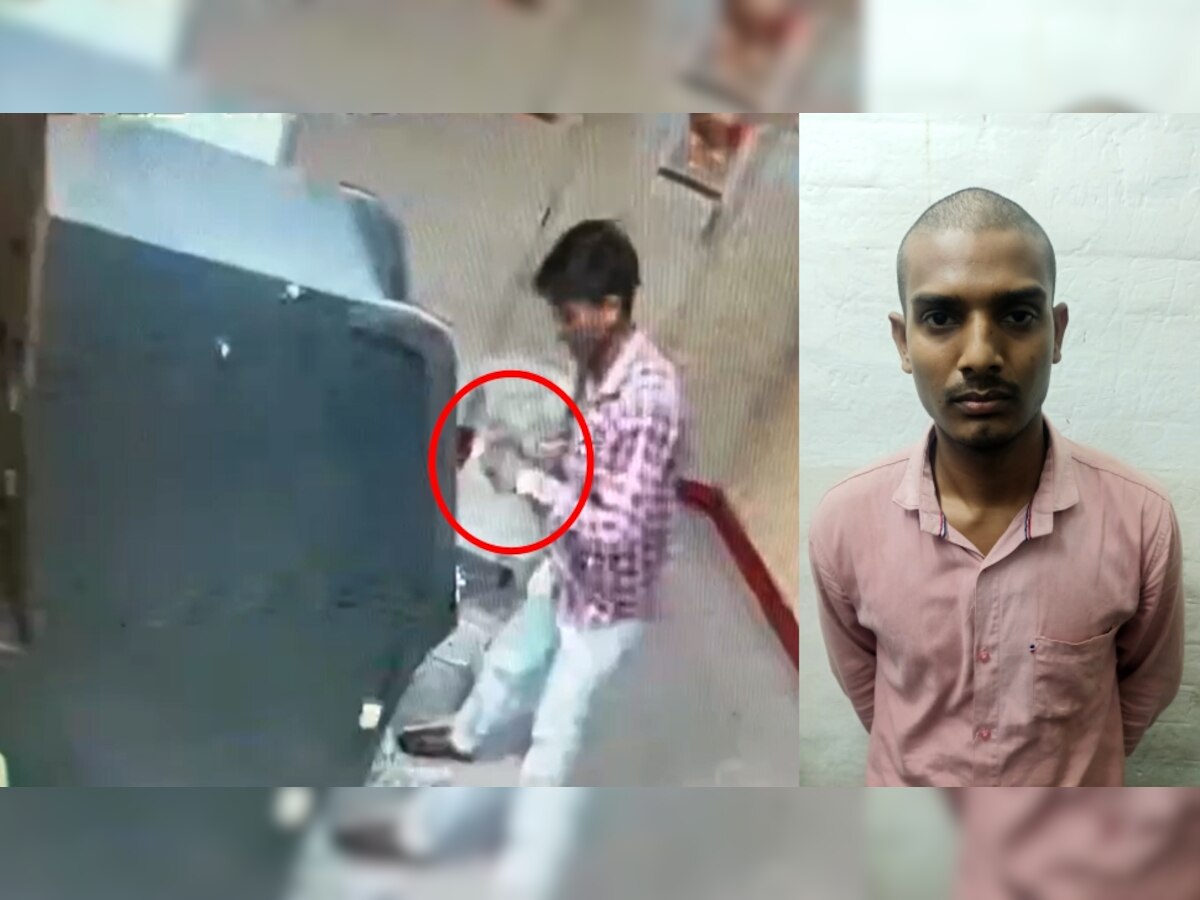 Bilaspur: ATM में आग लगाने का आरोपी गिरफ्तार, कैश नहीं मिलने पर मारी थी माचिस