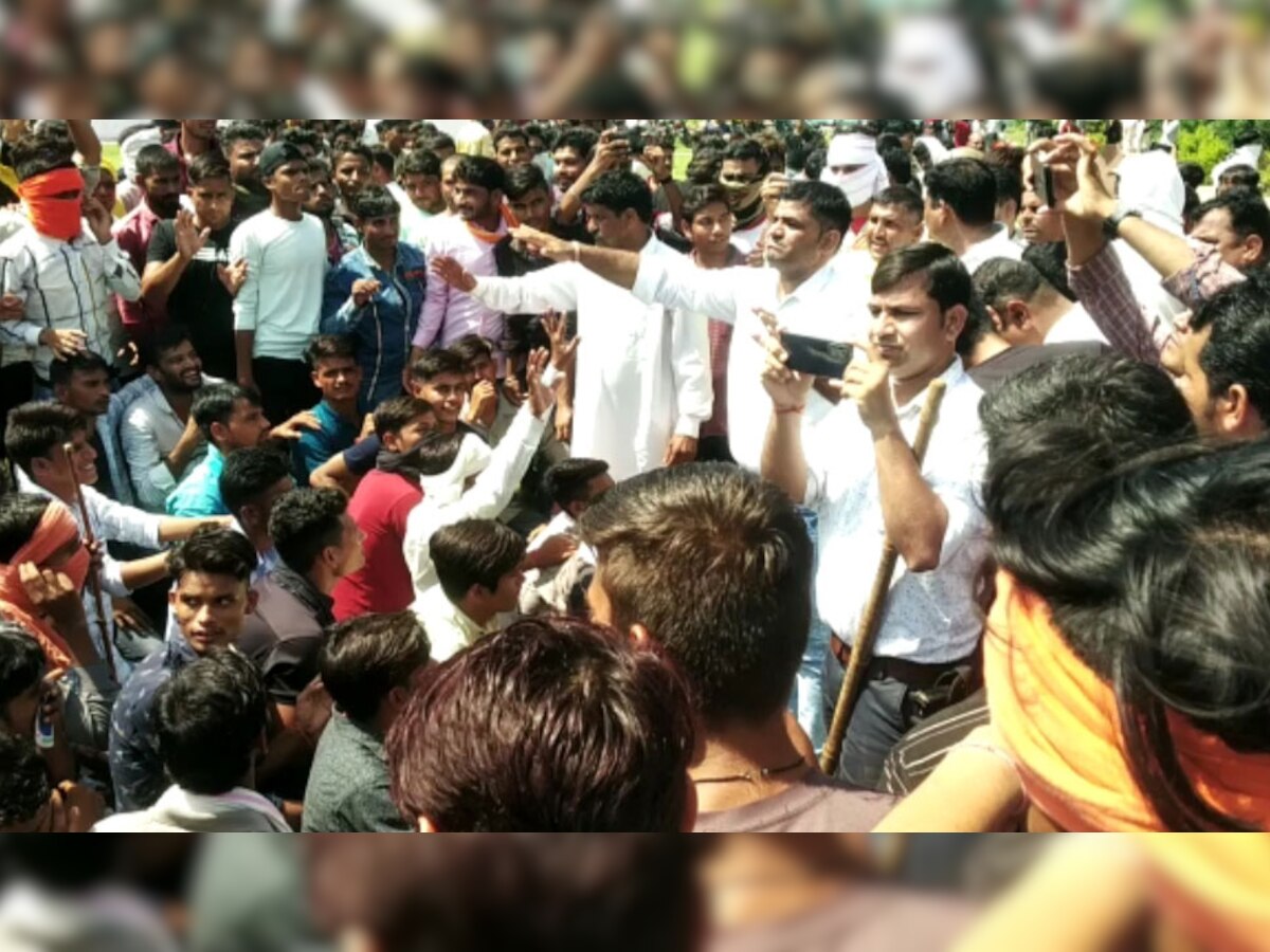 हिण्डौन: भगत सिंह जयंती पर रैली निकालने का मामला, युवाओं पर पुलिस ने भांजी लाठियां