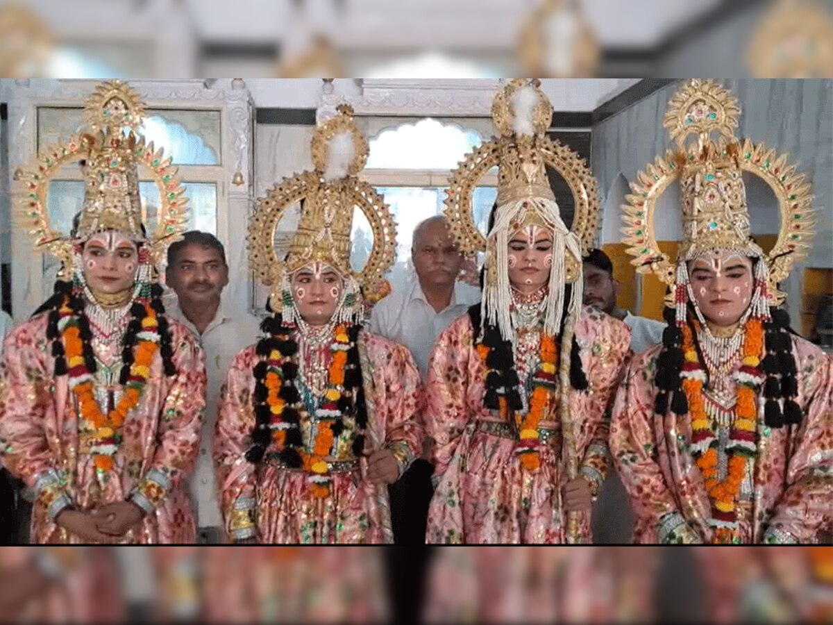 सोनीपत में श्रीराम विवाह झांकियां बनीं आकर्षण का केंद्र, ढोल नगाड़ों पर थिरके लोग
