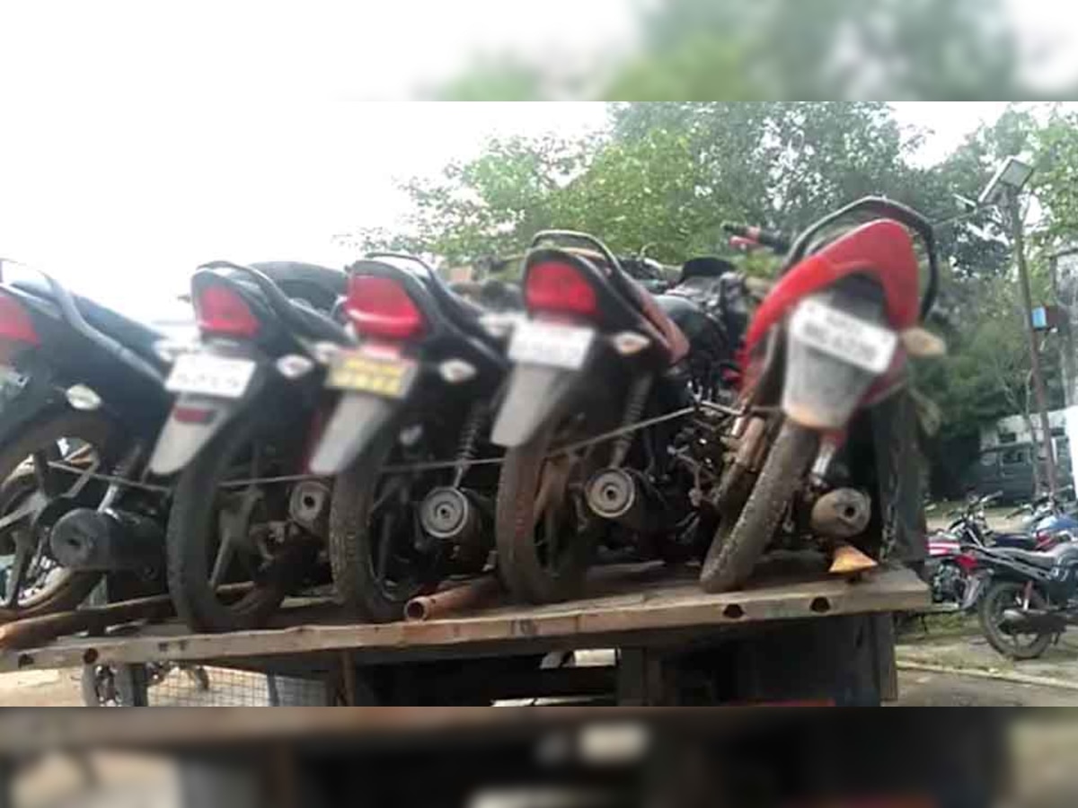 ट्रेन से बैठकर बाइक चोरी करने जाता था चोर, अब तक 32 बाइकों पर हाथ किया साफ