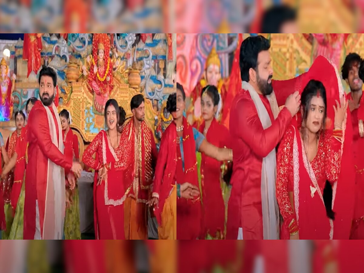 भोजपुरी देवी गीत 'नाच धनी धीरे धीरे' लेकर आए पावर स्टार पवन सिंह, हो रहा हंगामा 