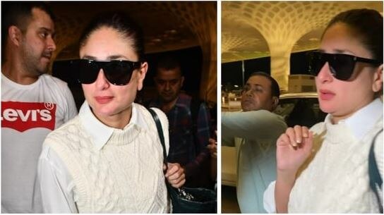 Video: एयरपोर्ट पर फैंस से घिरीं करीना कपूर खान, एक ने बाहों में भरने की करी कोशिश