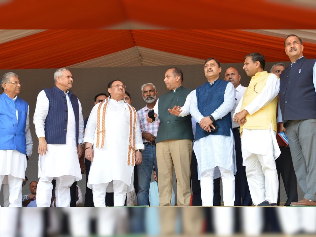 बिलासपुर में PM मोदी के दौरे को लेकर एक्टिव दिखे BJP राष्ट्रीय अध्यक्ष जेपी नड्डा और अनुराग ठाकुर