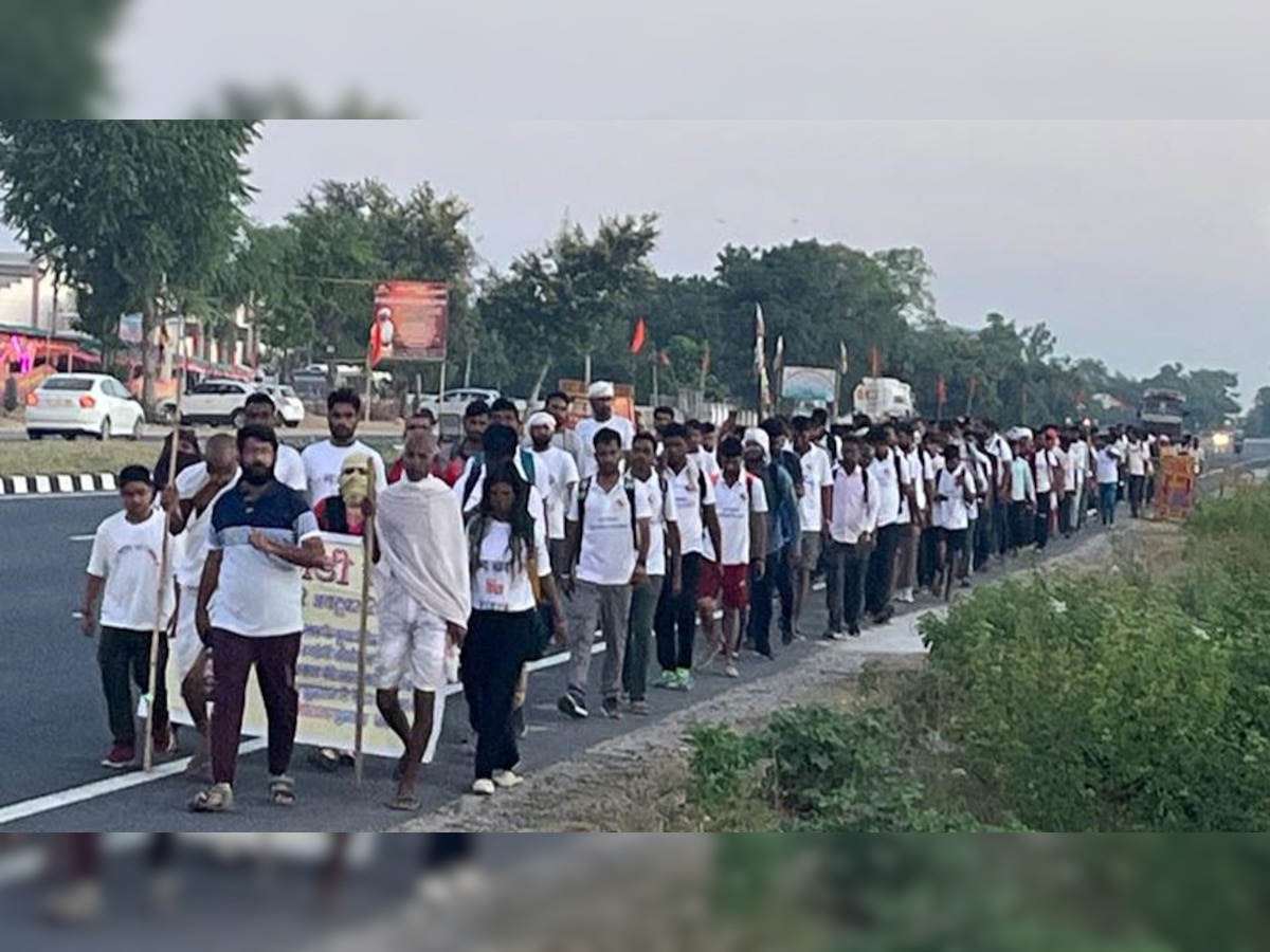 राजस्थान के बेरोजगारों का गुजरात में आंदोलन, आज तीसरे दिन भी दांडी यात्रा जारी