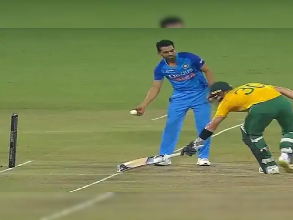Ind Vs Sa: दीपक चाहर ने दिखाई शानदार खेल भावना, अफ्रीकी बल्लेबाज को नहीं किया आउट