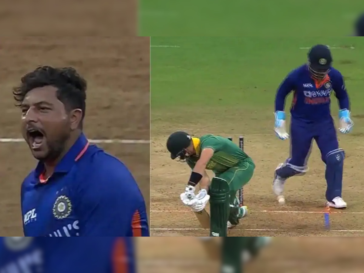 Kuldeep Yadav: कुलदीप यादव की इस 'मारक गेंद' को देखकर हैरान रह गया क्रिकेट जगत, सोशल मीडिया पर मची सनसनी