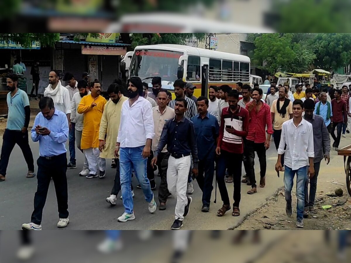 मृतक युवक को न्याय दिलाने के लिए भीमसेना पैदल जयपुर रवाना, CM आवास का करेगी घेराव