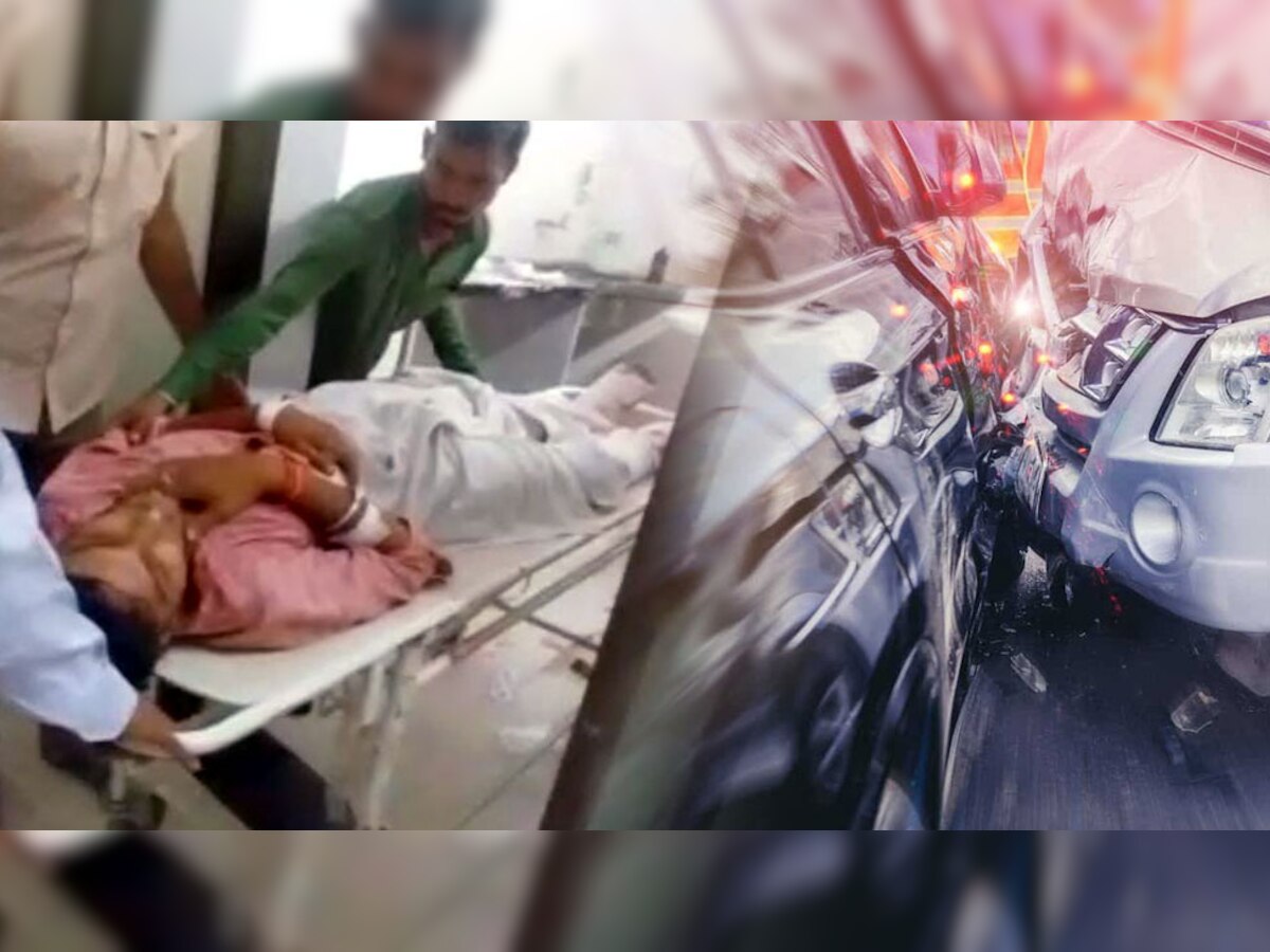 सीकर में मारुति वैन और बोलेरो गाड़ी की हुई भिड़ंत, एक स्कूली बच्चे समेत 3 घायल