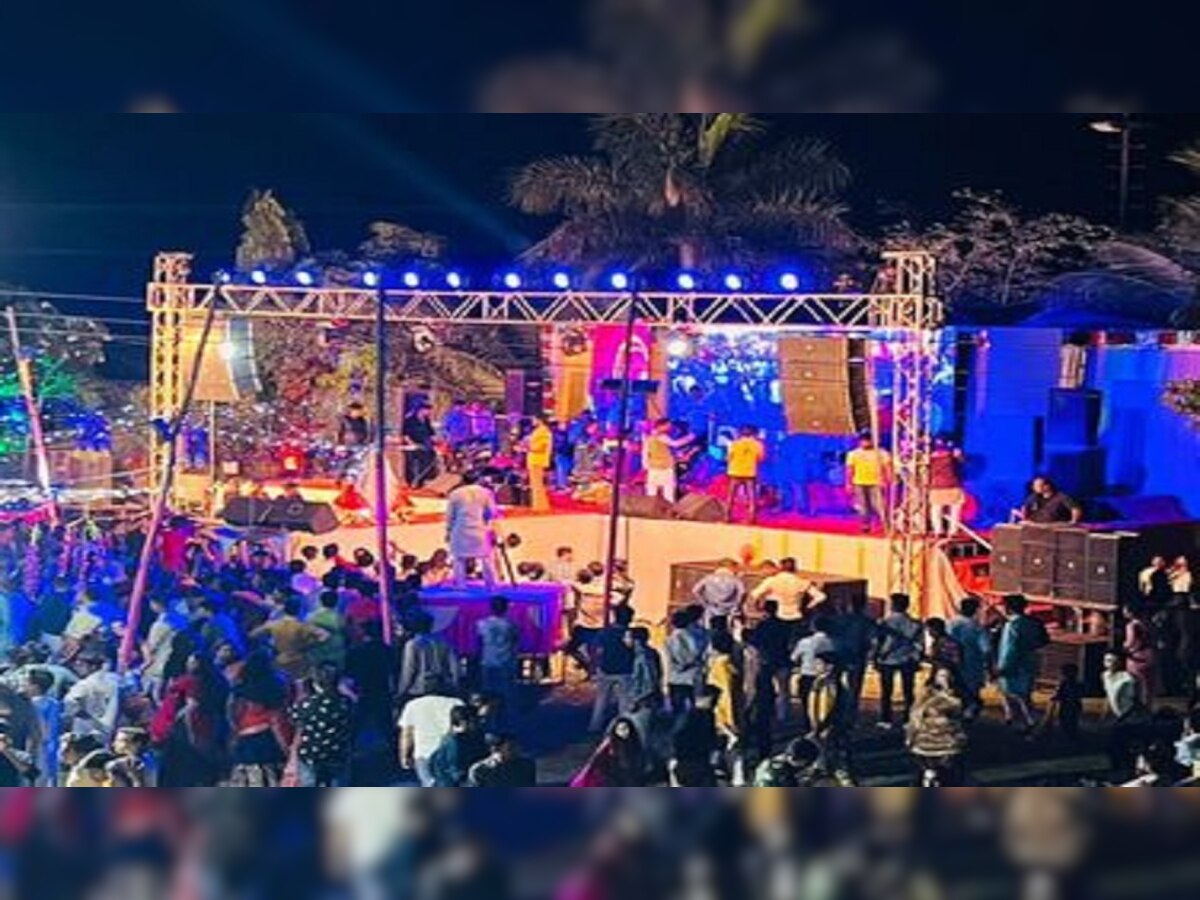  भीनमाल में गरबा महोत्सव में गुजराती कलाकार ने जमाया रंग