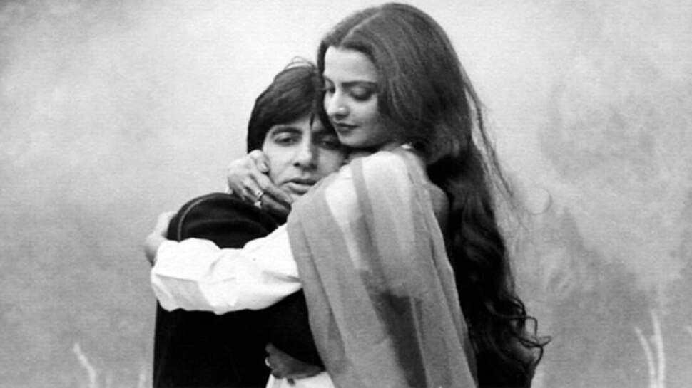 Amitabh Bachchan Rekha Love Story actress used to forget her dialogue in  front of big b| Amitabh Rekha: अमिताभ को देखकर रेखा की हो जाती थी ऐसी हालत,  इंटरव्यू में किया चौंकाने
