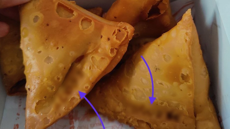 Printed Samosa: समोसे पर ऐसा क्या लिख दिया, जिसे पढ़कर लोगों के उड़ गए होश