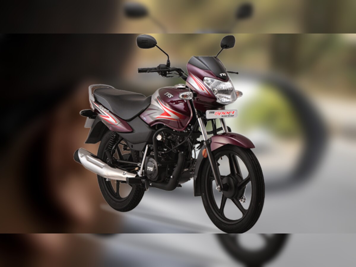 best mileage bike tvs sport