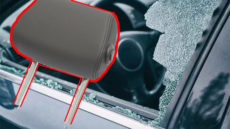 three best ways to break car glass in an emergency and take exit । Car