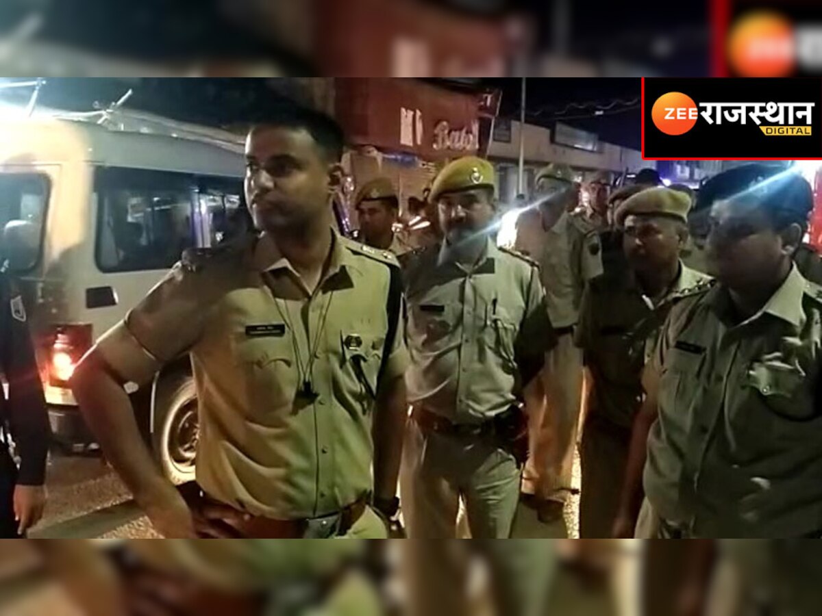 धौलपुर SP ने शहर के प्रमुख बाजारों में की पैदल गश्त, आमजन को दिया सुरक्षा का भरोसा