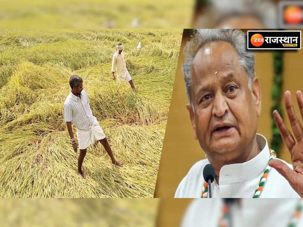 मुख्यमंत्री गहलोत की बड़ी घोषणा, किसानों को मिलेगा फसल खराबे के लिए उचित मुआवजा