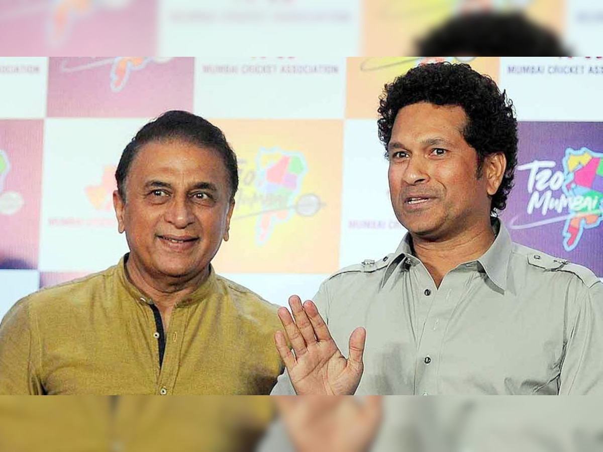 Sunil Gavaskar Sachin Tendulkar (Twitter)