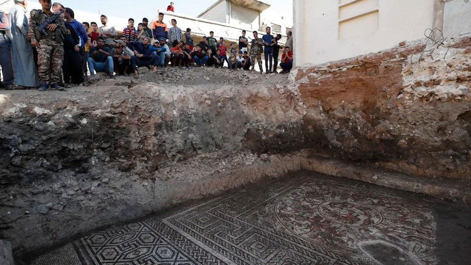 Syrian Stone Rituals 1600 year old Neolithic roman temple found in Syria, incredible roman ...