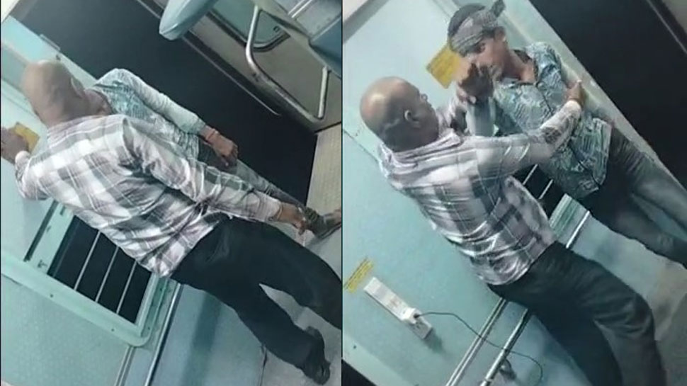 Watch: तेज रफ्तार से चलती ट्रेन से यात्री को बाहर फेंका, दूसरे दिन इस हालत में मिला