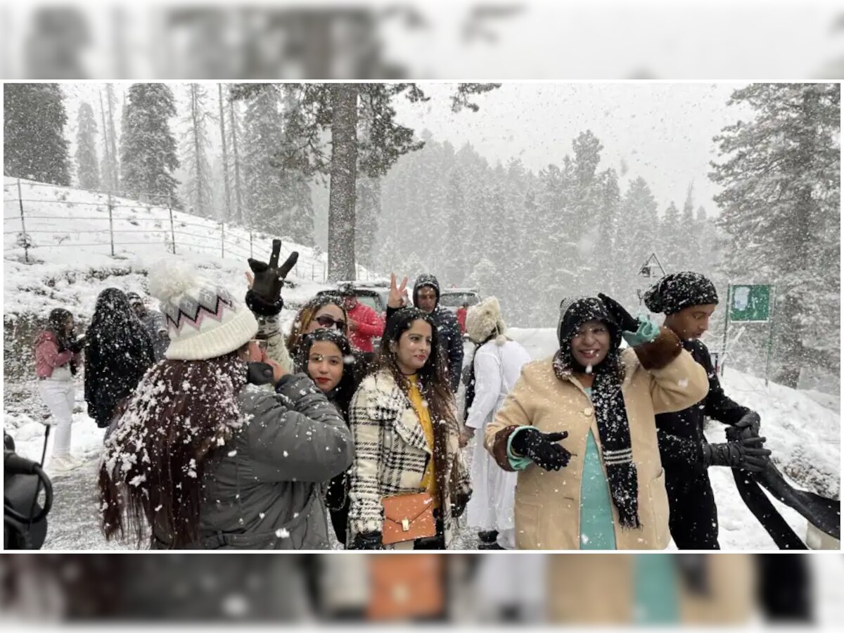 kashmir tourism during snowfall