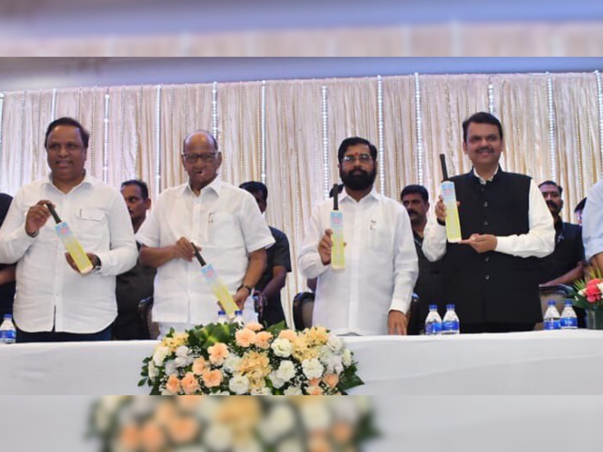 Maharashtra Politics: पवार ने शिंदे-फडणवीस संग साझा किया मंच, महाराष्ट्र CM बोले- उड़ सकती है कुछ लोगों की नींद