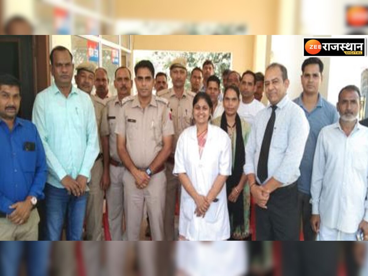 Alwar News : अकबरपुर ,मालाखेड़ा ,बगड़ तिराया पुलिस थानों बेसिक लाइफ सपोर्ट और सीपीआर की ट्रेनिंग