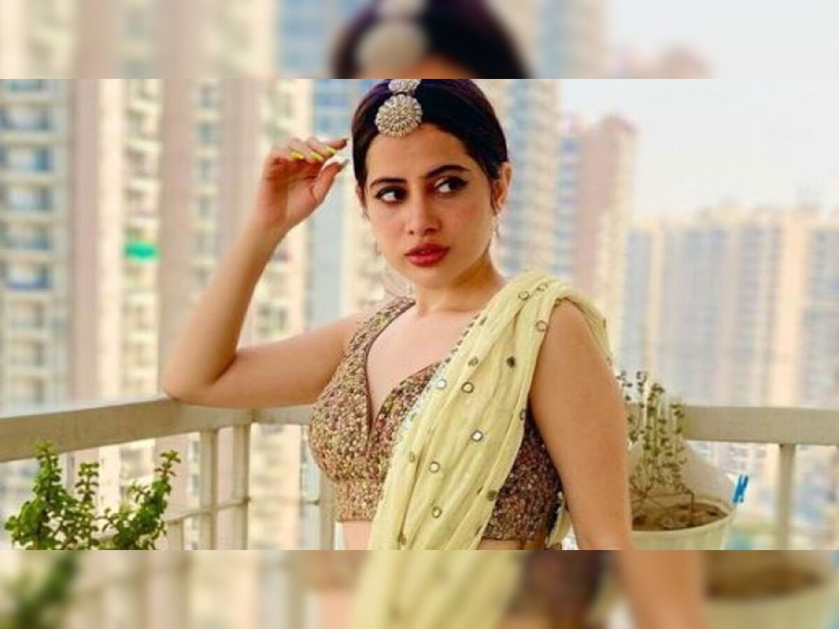 Urfi Javed eats shaadi ka laddoo ready for sindoor and marriage in sexy