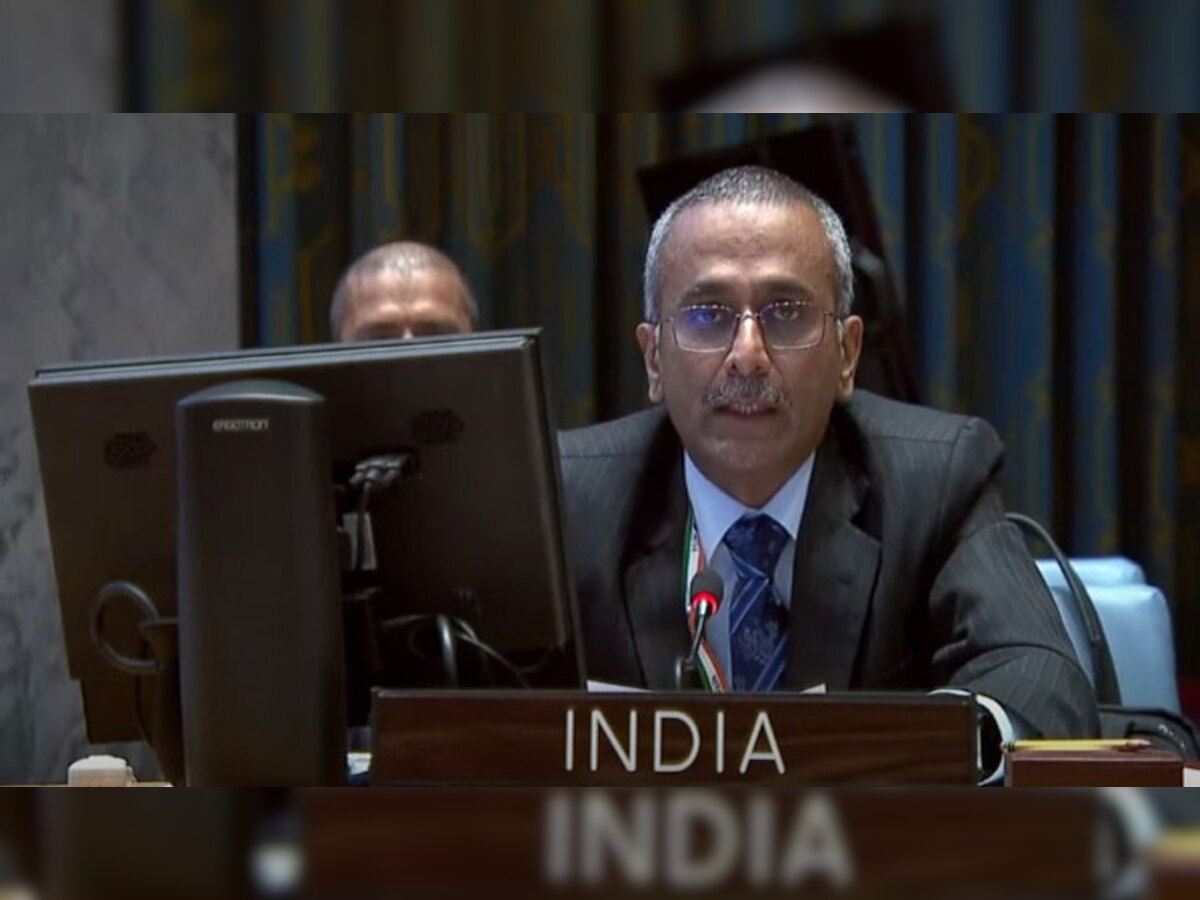 Ambassador R Ravindra at UNSC