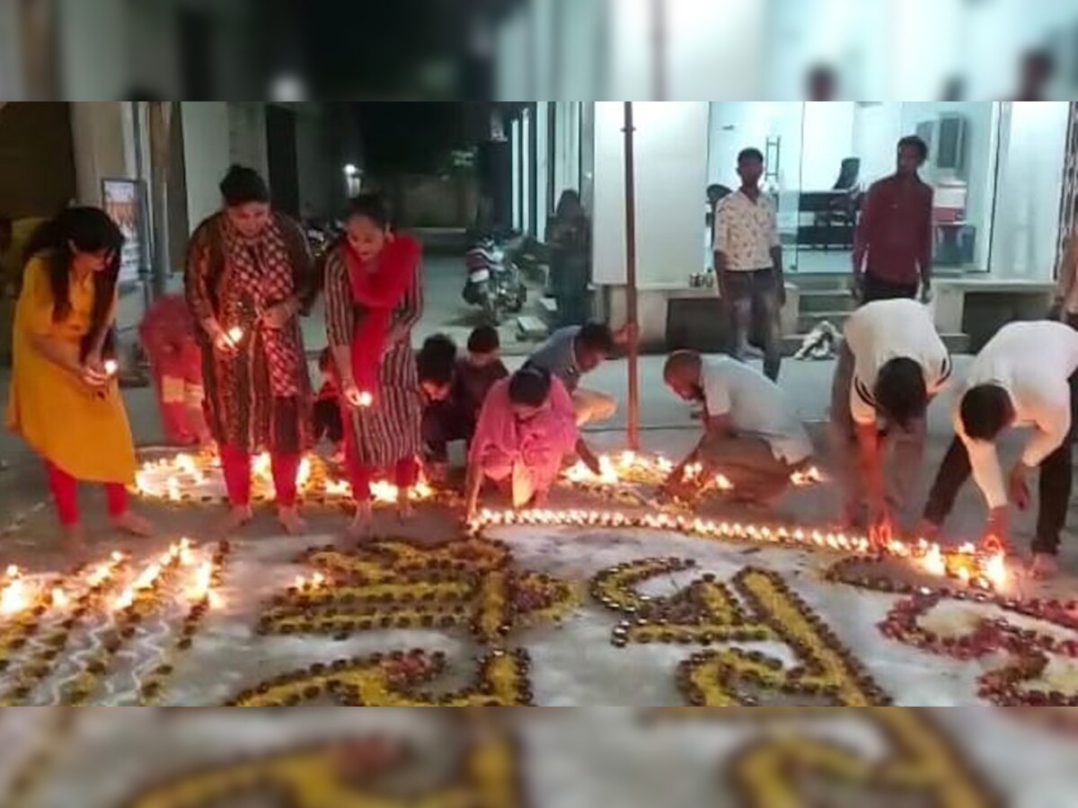सीएम गहलोत के निर्देश पर दीपावली पर्व का आयोजन,  बिजयनगर पालिका क्षेत्र में भव्य दीपदान कार्यक्रम