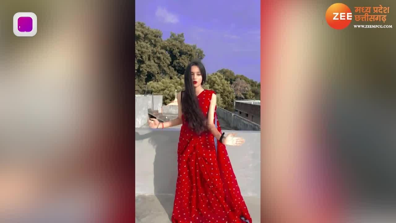 Viral Hot Indian Girl Dance Red Saree O Bangala Gaadi Dil Mat Dena Meri Sautan Ko See Bold Moves 