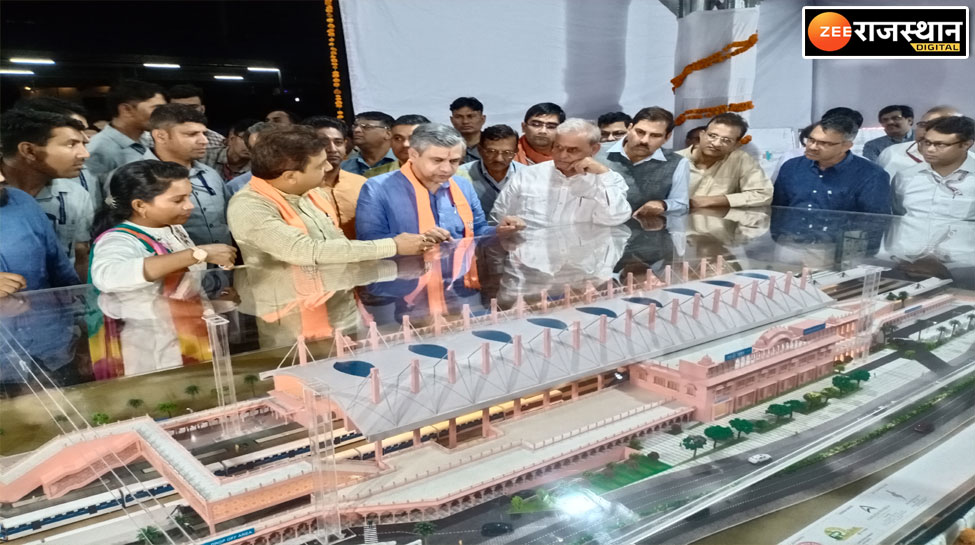 Now Rajasthan railway station turned into Europe railway station