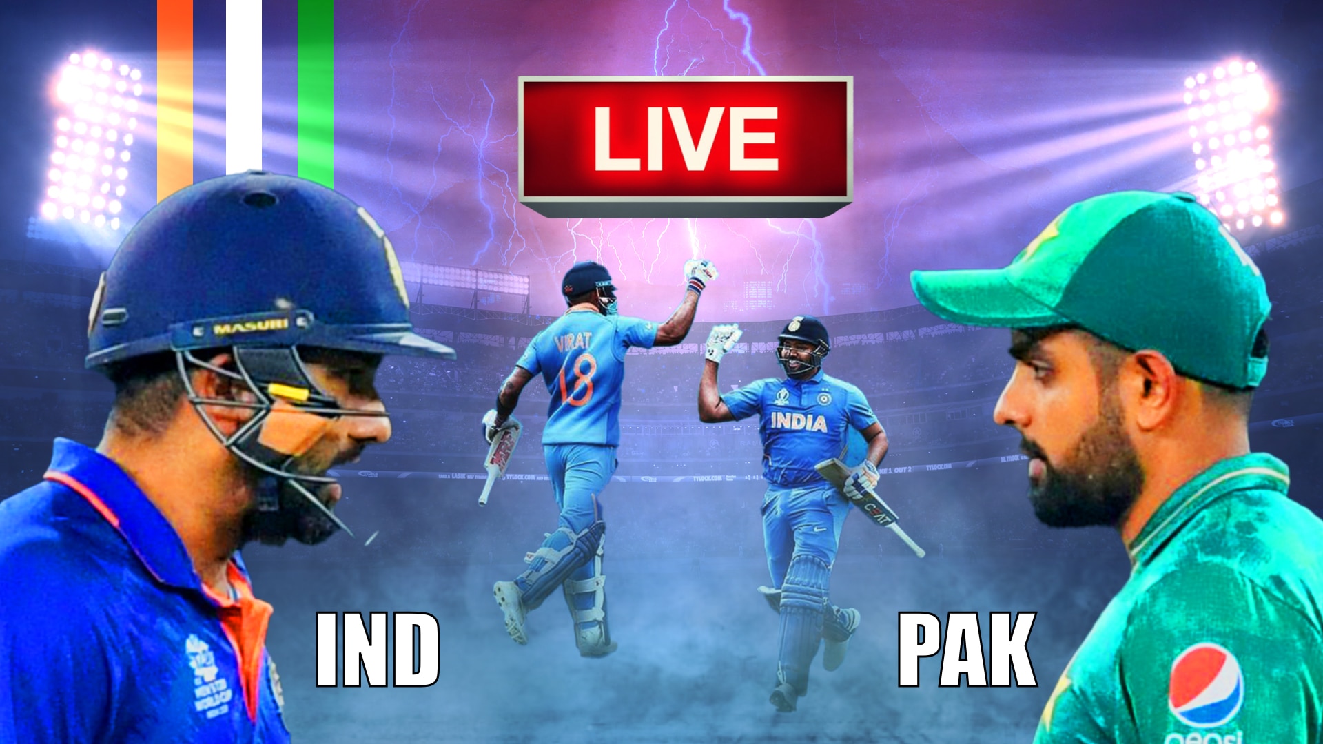 India vs Pakistan Live Watch Online: बिना हॉटस्टार के मुफ्त में जानें भारत-पाक मैच का हाल, यहां देखें लाइव मैच