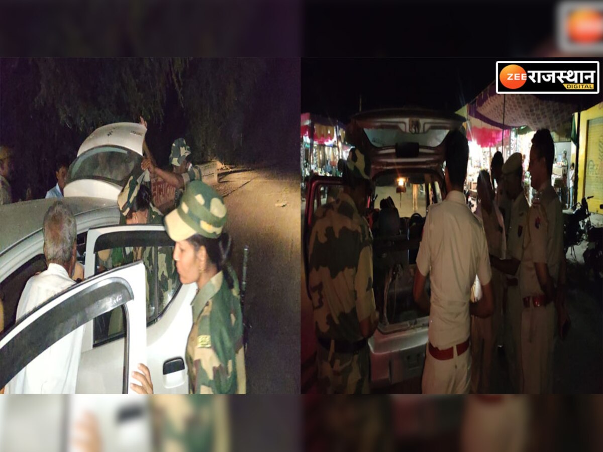 खाजूवालाः दिवाली पर बॉर्डर क्षेत्र में BSF का हाई अलर्ट, सघनता से की जा रही है जांच
