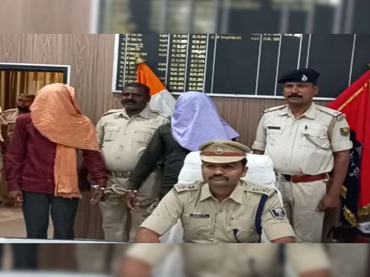 बगहा में गांजा की खेप के साथ दो तस्कर गिरफ्तार, पुलिस जांच में जुटी 