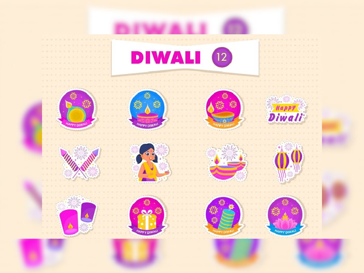 Diwali Stickers: वॉट्सऐप पर कमाल के स्टिकर्स के साथ विश करें Happy Diwali, ऐसे करें सेंड