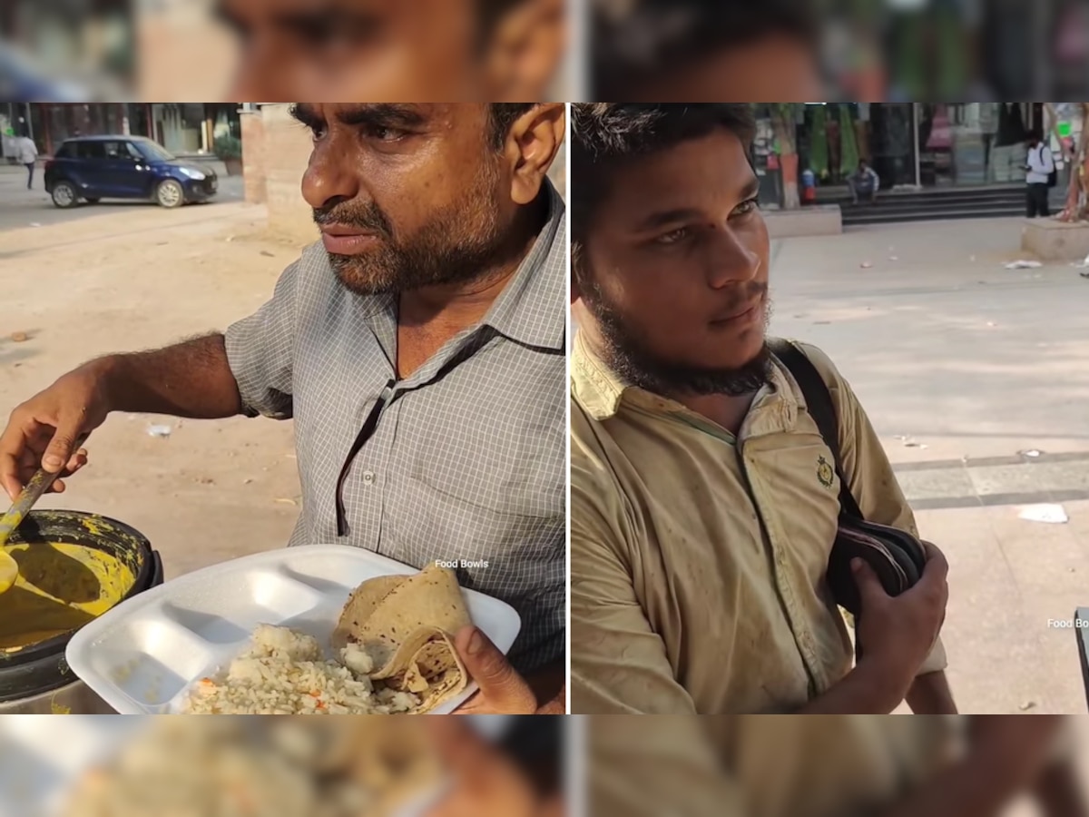 Watch: जूता पॉलिस करने वाला था भूखा, सड़क पर ठेले लगाने वाले दुकानदार ने किया दिल जीत लेने वाला काम