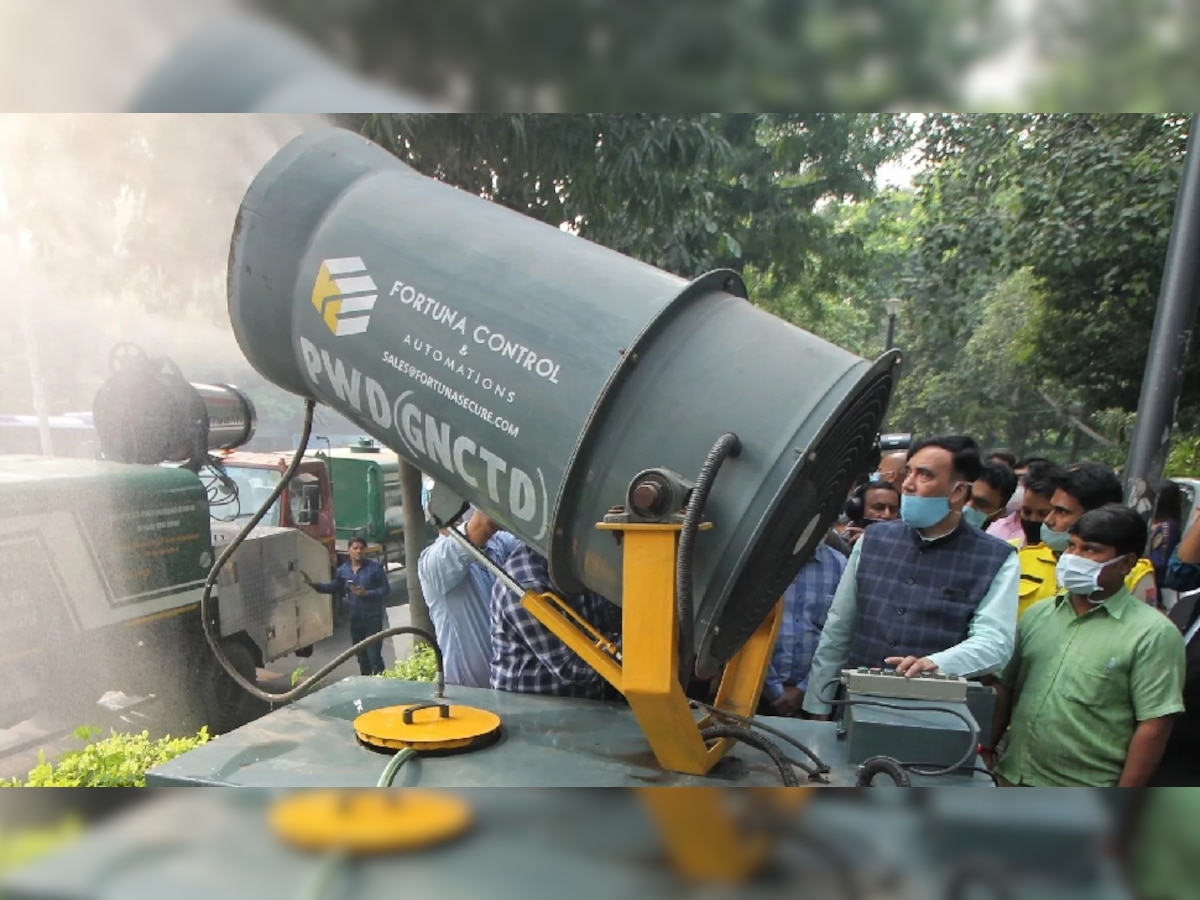 Anti Smog Gun को मंत्री  Gopal Rai ने दिखाई हरी झंडी, जानें कैसे मिलेगा प्रदूषण से निजात
