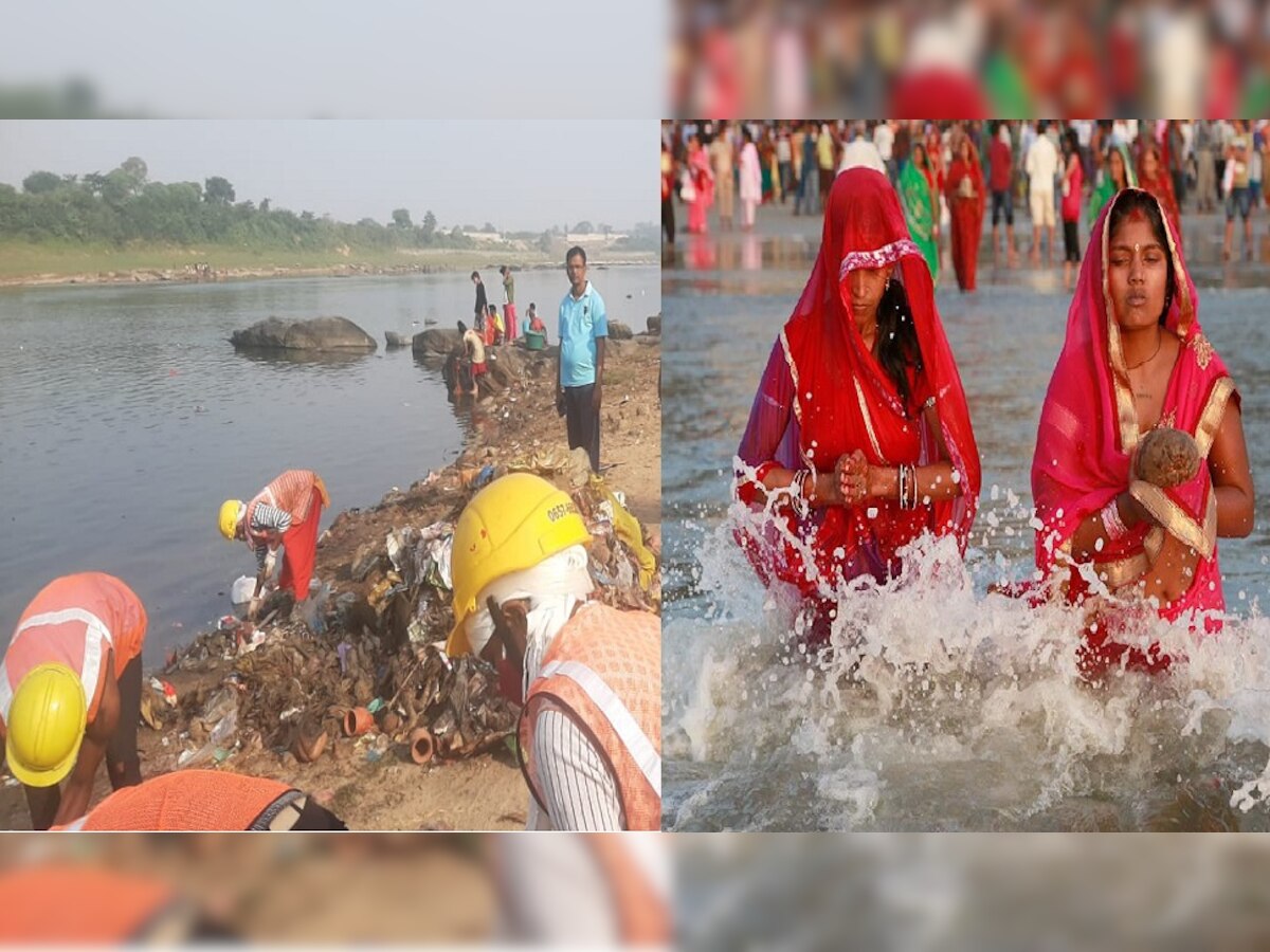 Chhath Puja 2022: जमशेदपुर में अभी तक नहीं हुई घाटों की सफाई, लोगों ने की जिला प्रशासन से मांग