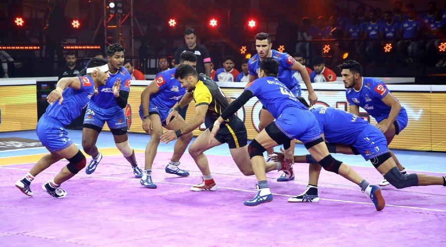 Pro kabaddi league 2022 : जीत की राह पर लौटी हरियाणा स्टीलर्स, तेलुगु टाइटंस को एकतरफा रौंदा