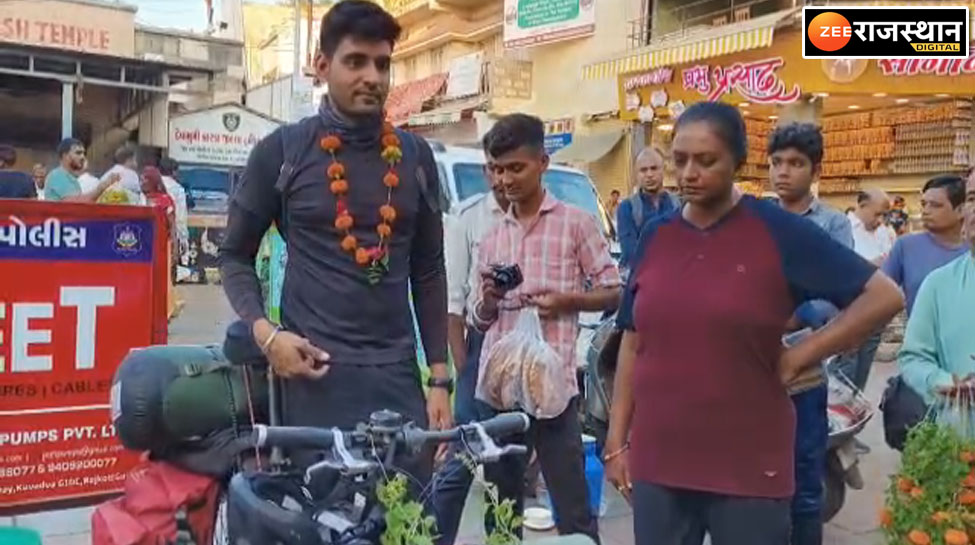 Jhunjhunu Jerry sets out on a trip to 5 countries will cover a distance