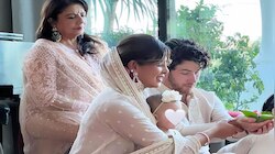हॉट ब्रालेट के साथ सिर पर घूंघट! Priyanka ने बेटी और परिवार संग इस तरह मनाई दिवाली
