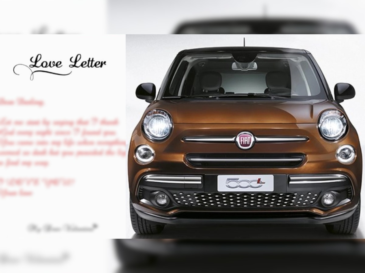 Fiat ने 50000 लड़कियों को लिखे Love Letter, इस काम के लिए बुलाया लेकिन फिर जो हुआ वो...