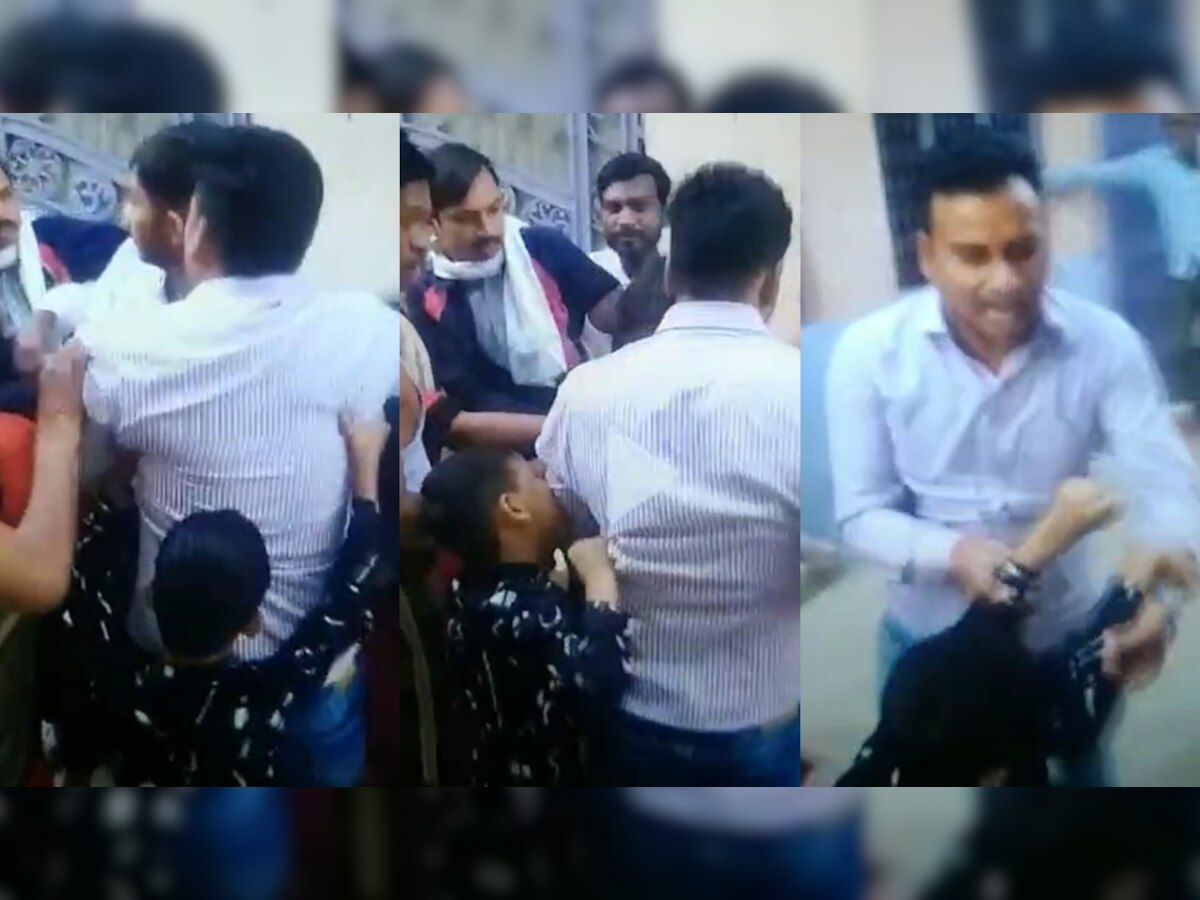 Gwalior News: आरोपी को पकड़ने पहुंची पुलिस को बच्चे ने काटा, वीडियो हुआ वायरल