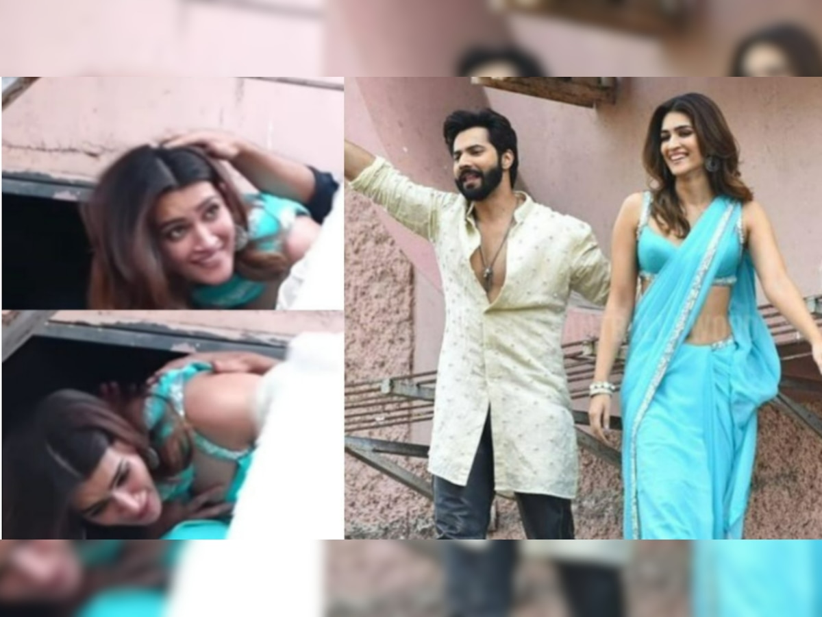 Kriti Sanon-Varun Dhawan ने सिनेमा हॉल पर चढ़कर लगाए ठुमके, लोग बोले- क्या फायदा इसका जब...