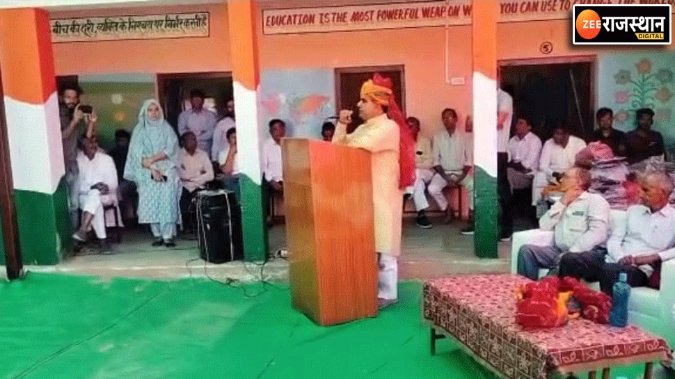 Surat will change this government school in Sikar MLA Hakam Ali laid